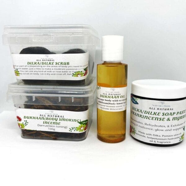 Dukhaan[Body Smoking] Kit | Sudanese Traditional Beauty Spa Kit - Image 3